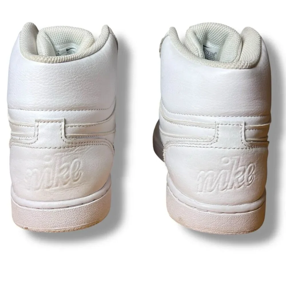 Nike Ebernon Mid‎ Triple Women’s US 8 Shoes